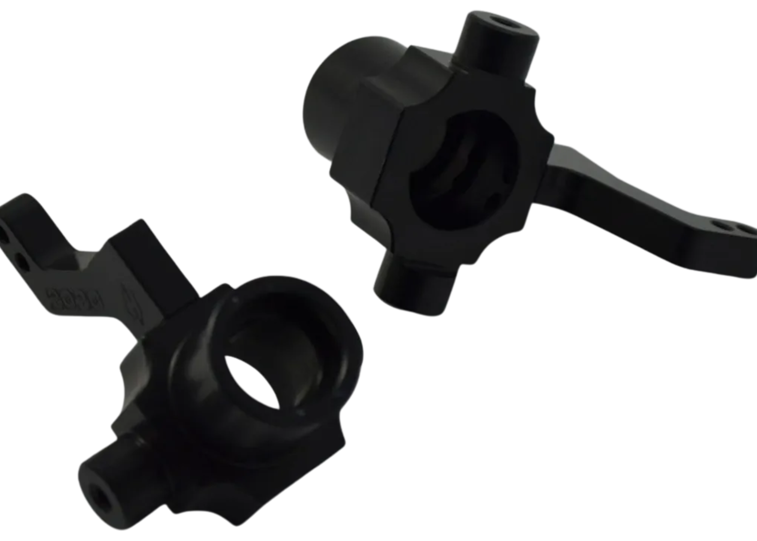 CLODBUSTER ALUMINUM STEERING KNUCKLE-BLACK ANODIZE